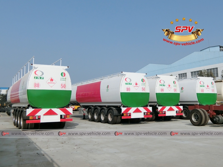 4-axle Fuel Tank Trailer - B